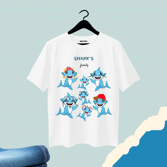 Haifamilie T-Shirt (Von Creator hochgeladen)