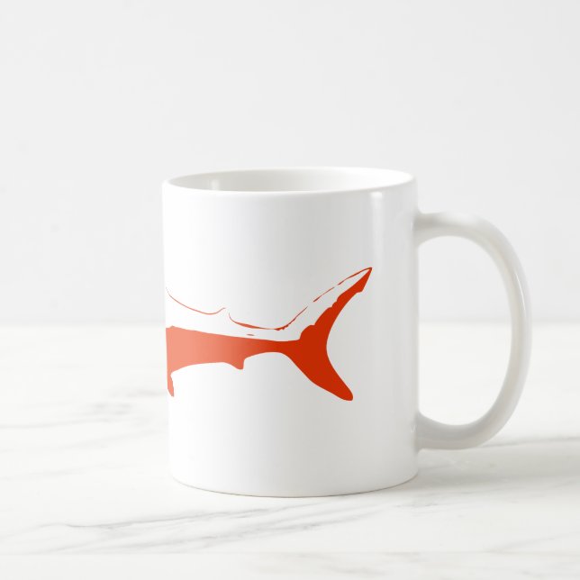 Haifisch, also umarmen mich! tasse (Rechts)