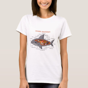 Haifisch-Anatomie T-Shirt