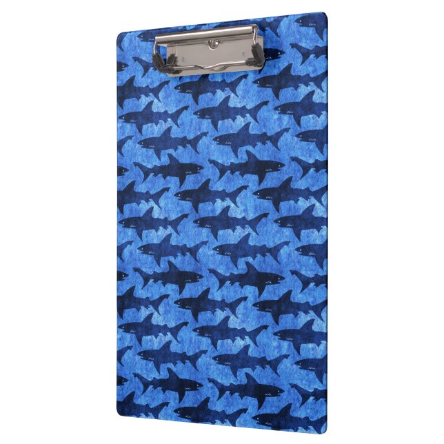 Haifisch-Angriffs-Klipp-Brett für Klemmbrett (Links)