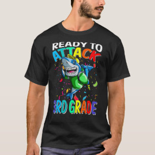 Haifisch bereit, den 3. T-Shirt