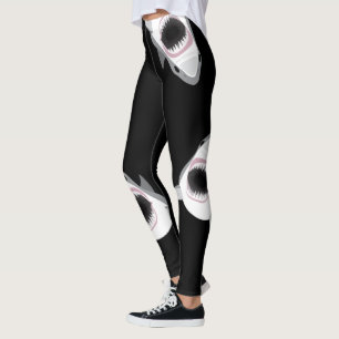 Haifisch-Biss-Kiefer Leggings