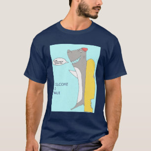 Haifisch-Brandungs-Lehrer T-Shirt