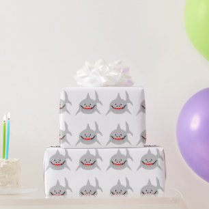 Haifisch-Design Geschenkpapier