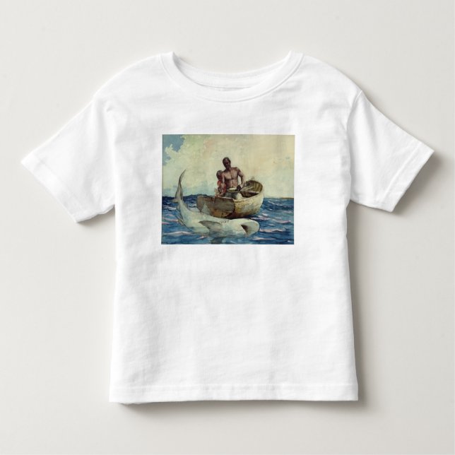 Haifisch-Fischen, 1885 Kleinkind T-shirt (Vorderseite)