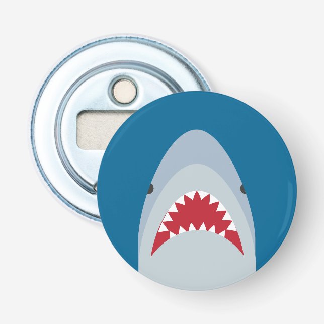 Haifisch-Flaschen-Öffner-Kühlschrankmagnet Flaschenöffner (Vorderseite)