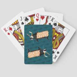 Haifisch-Gebiet - Spielkarten
