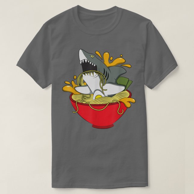 Haifisch in der Rimensharkramenhumourphonodle-Supp T-Shirt (Design vorne)