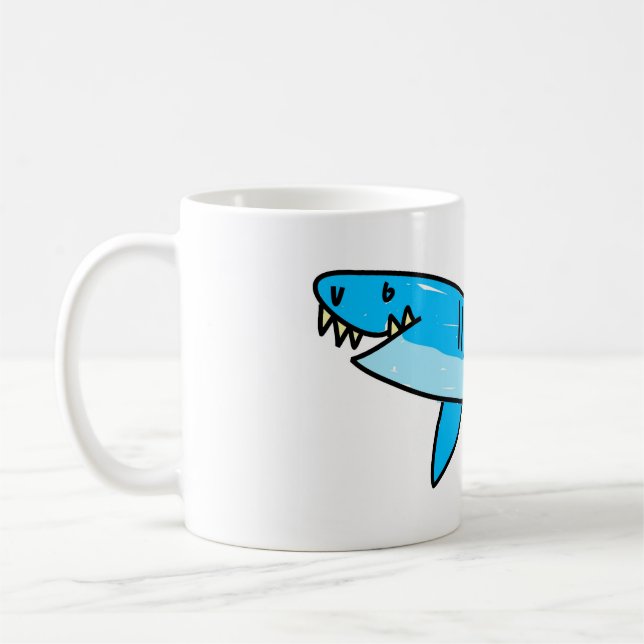 Haifisch Kaffeetasse (Links)
