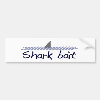 Haifisch-Köder Autoaufkleber