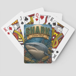 Haifisch-Korallenriff POPCUT Spielkarten