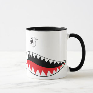 Haifisch-Mund-Tasse Tasse