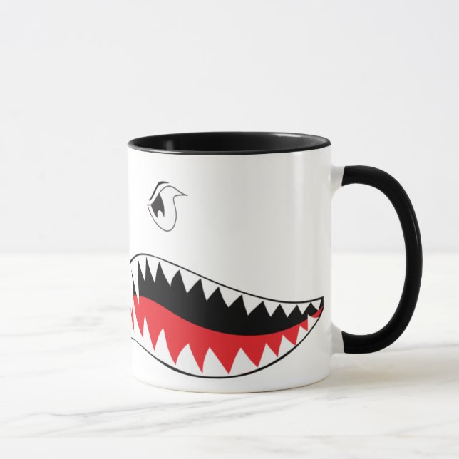 Haifisch-Mund-Tasse Tasse (Rechts)