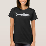 Haifisch Retro Vintager T - Shirt 70er gestört Thr<br><div class="desc">Haifisch Retro Vintager T - Shirt 70er Störendes Rücken-T-Shirt</div>