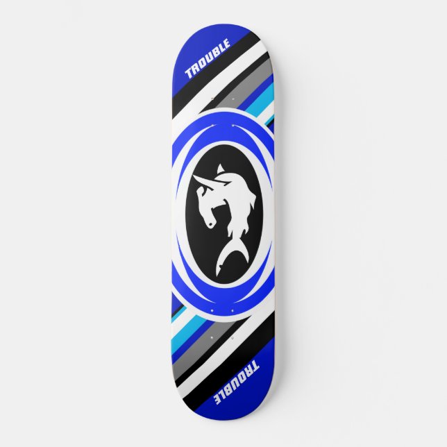 Haifisch-Skateboard Skateboard (Vorderseite)