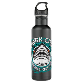 Haifisch-Stadtaquamariner Grunge Waterbottle Edelstahlflasche