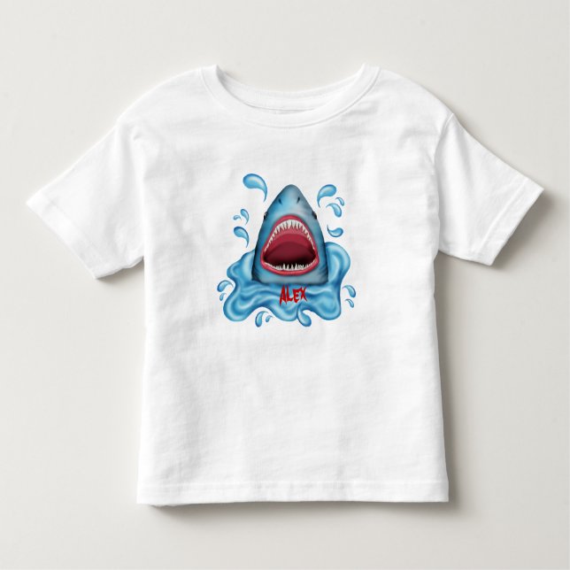 Haifisch-T-Shirt Kleinkind T-shirt (Vorderseite)