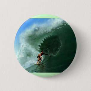 Haifisch-Wellen-Knopf Button