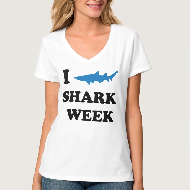 Haifisch-Woche T-Shirt (Vorderseite)