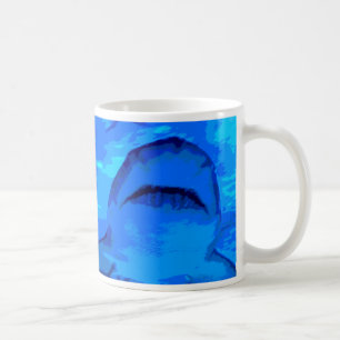 Haifischangriff Tasse