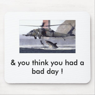 Haifischangriffshubschrauber Mousepad