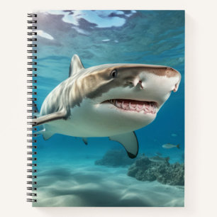 Haifische Blauer Ozean Tiefsee Notizbuch