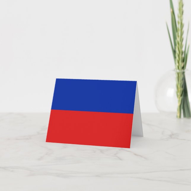 Haifische Flaggennotecard Karte (Vorderseite)