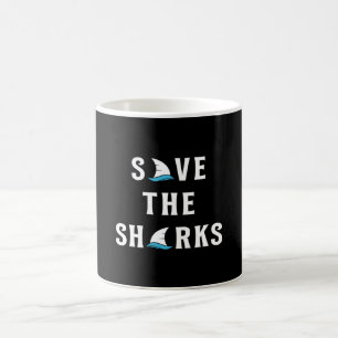 Haifische Ozeanfische Fische Meer Funny Gift Idee Kaffeetasse