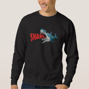 Haifischfisch Meeresaquatics Beach Fish Predator u Sweatshirt