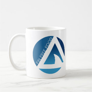 Haifischflossen-freie Nahrungskreise Tasse
