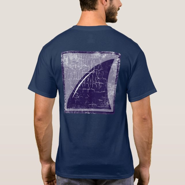 Haifischflossen T-Shirt (Rückseite)