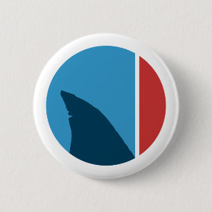 Haifischflossenkreis Button