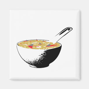 Haifischflossensuppe Magnet
