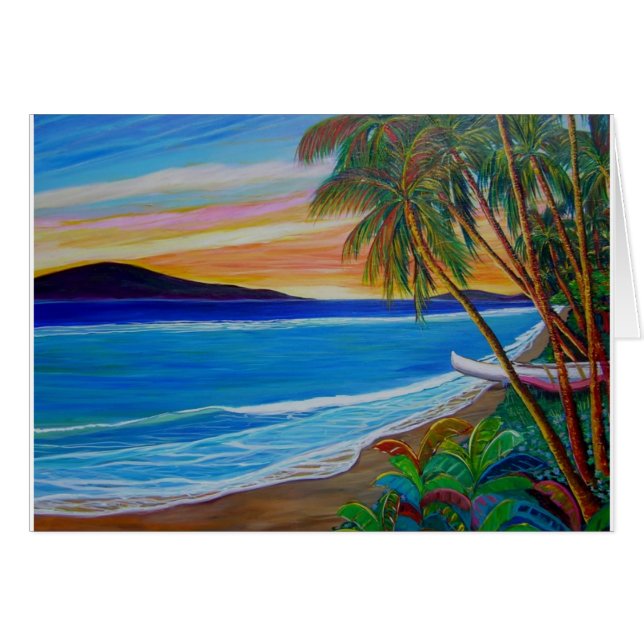 Haifischgrubensonnenuntergang (Vorderseite (Horizontal))