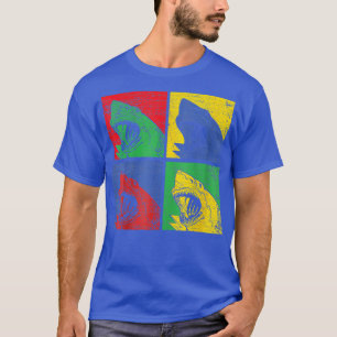 HaifischPop Art Vintage T-Shirt