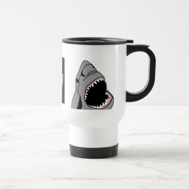 Haifischreise-Tasse Reisebecher (Rechts)