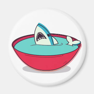 Haiflossensuppe Magnet