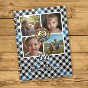 Haig Familienfoto-Collage Notizblock