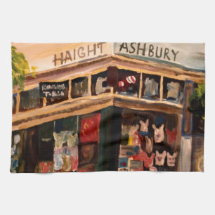 Haight Ashbury in San Francisco Geschirrtuch