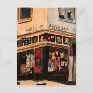 Haight Ashbury in San Francisco Postkarte