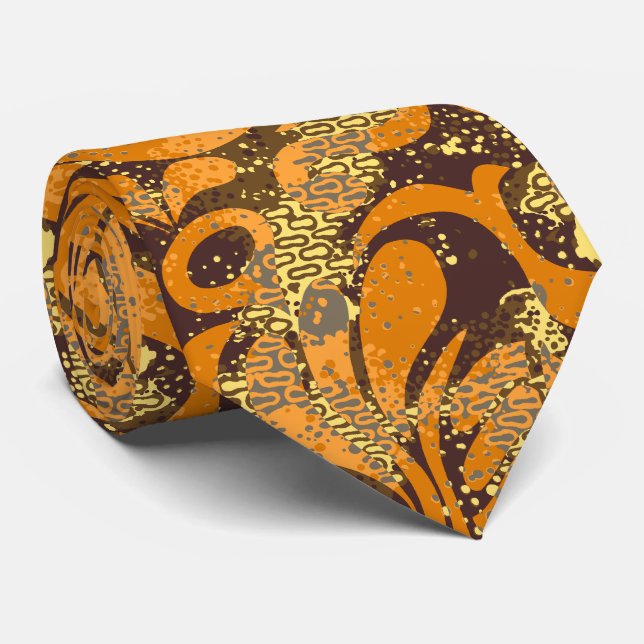Haight Ashbury Psychedelic-Krawatte Krawatte (Gerollt)
