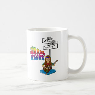 Haight Ashbury Sommer der Liebe Tasse