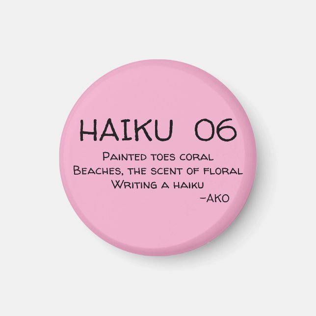 HAIKU 06 MAGNET (Vorne)