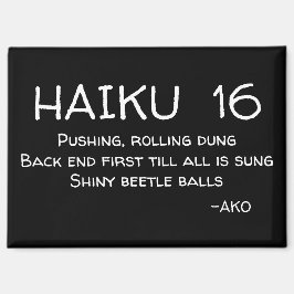 HAIKU 16 MAGNET