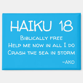 HAIKU 18 MAGNET