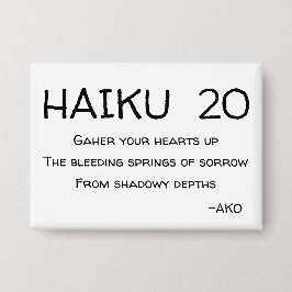 HAIKU 20 BUTTON