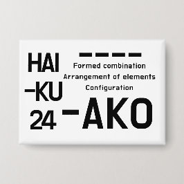 HAIKU 24 BUTTON