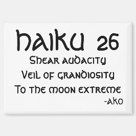 HAIKU 26 MAGNET