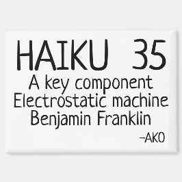 HAIKU 35 MAGNET