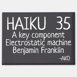 HAIKU 35 MAGNET